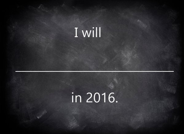 blog Image What are your 2016 education goals?